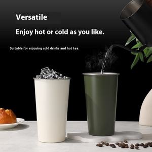 Diseño moderno 304 taza recta de acero inoxidable para beber cerveza al <span class=keywords><strong>vacío</strong></span> <span class=keywords><strong>y</strong></span> taza de coche para uso doméstico para acampar - Product Image 2