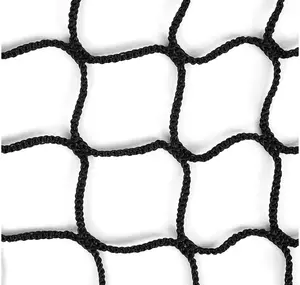 Small Pro Garage Softball Batting Cage Net NET ONLY 10x10x35ft Nylon Baseball Batting Cage Netting