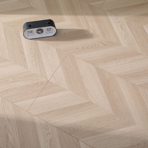 Super largo 8mm HDF pavimento in <span class=keywords><strong>laminato</strong></span> a spina di pesce di quercia noce Design colla ingegneristico Click installazione AC4 opaco per camere Parke - Product Image 1