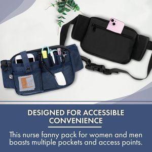 <span class=keywords><strong>Borsa</strong></span> da Cintura per Infermieri per Uso Esterno, Kit con Portafogli per Infermieri e Studenti di Infermieristica e Forniture di Emergenza - Product Image 5