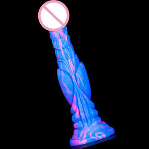 <span class=keywords><strong>Dildo</strong></span> de Silicone Líquido Sem Ovos, Colorido, em Formato de Animal, com Características Realistas de Pênis e Ânus para Masturbação Sexual - Product Image 5