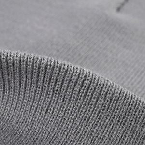 Gorro de lana de doble capa grueso cálido para invierno, gorro de punto sencillo para mujer - Product Image 3