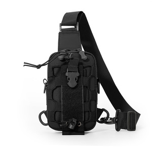 Bolso Táctico Ligero de Moda para Hombre, Bolso de Pecho y Bandolera de Poliéster con Cierre de Cremallera para Deportes de Verano y Actividades al Aire Libre - Product Image 2