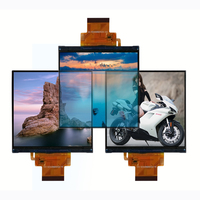 Modul Layar LCD TFT 4 Inci 720x720 Piksel Tipe COG Mendukung 2/3/4 Jalur MIPI 3SPI+16/18/24 RGB IPS Smart Home BOE
