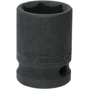 เครื่องมือที่ยอดเยี่ยม1/2 "ซ็อกเก็ตหกเหลี่ยมขนาด19มม. สั้น - Product Image 4