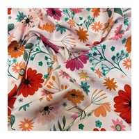 Tissu tissé 100 % rayonne à motifs rayés personnalisés, doux et respirant, 30s 45s, faible MOQ pour fabricants de vêtements et grossistes