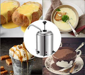 Distributeur de sauce au fromage suspendu <span class=keywords><strong>château</strong></span> en plastique Prince condiment manuel direct d'usine - Product Image 5