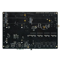 Motherboard Server Edge NVR 1U 10LAN 9 POE/PSE 6-157T Modul Dual-Core RK3588 Jetson Orin Motherboard Router Edge AI Industri