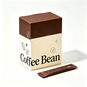 Caja de Papel Kraft para Granos de Café Premium Personalizada, Impresión Offset y Logotipo en Relieve, Cajas de Empaque para Bebidas de Té con Línea de Perforación - Product Image 6
