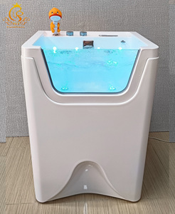 Nouveau design de baignoires pour animaux domestiques Baignoires de toilettage pour chiens Grandes baignoires d'intérieur de luxe pour animaux de compagnie Spa EUR - Product Image 5