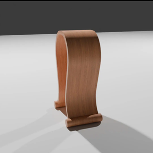 Sáng tạo bằng gỗ Headband phong cách headphone đứng cho chơi game PC Máy tính để bàn chủ & gắn kết & đứng sản phẩm - Product Image 2