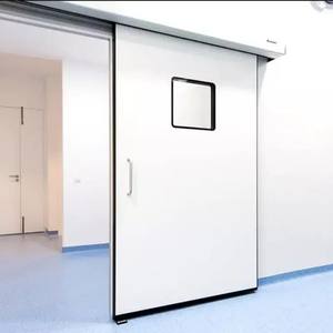 Control de infecciones Cuidado DE LA SALUD Vidrio esmerilado Farmacia médica Puerta Material Zonas Venta al por mayor Puertas de hospital a granel - Product Image 3