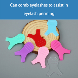 Strumento ausiliario in plastica a forma di Y per stirare ciglia e cheratina con pettine da stiratura ciliare per ausilio allungamento ciglia - Product Image 4