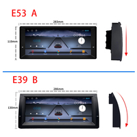 10.25 pouces Android 13 autoradio lecteur multimédia sans fil carplay auto adapté pour BMW série 5 X5 E53 M5E39car DVD Bluetooth