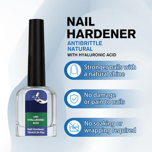 Liquide durcisseur d'ongles transfrontalier avec acide hyaluronique et calcium, anti-casse, brillance naturelle, hydratant, pour le commerce international - Product Image 6