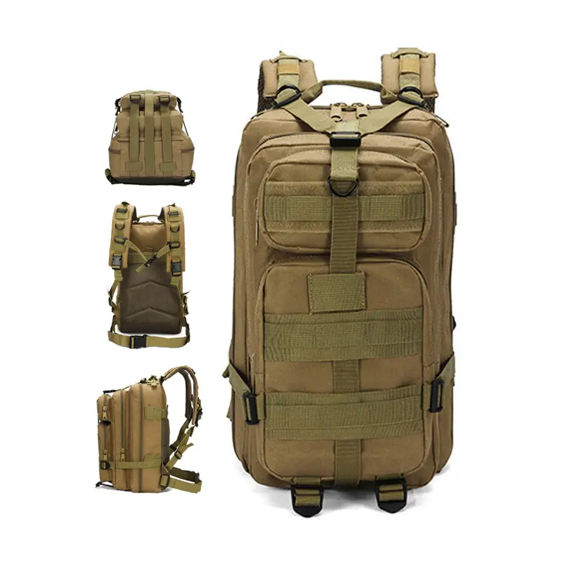 Wholesale outdoor men gear 20l 30l 45l 50l 55l 70l travel hunting survival camouflage tactical bag backpack