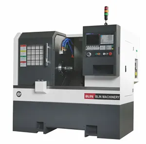 Hoge Stijfheid Lange Gebruikende Levensduur Hoge Precisie Verspanen Onderdelen 5 Axis Automatische Cnc Draaibank Machine Voor Metalen