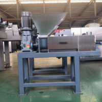 Dubbele Schroefpers Ontwateringsmachine voor Sapcentrifuge, Natte Biomassa, Brouwersafval, Biologisch Afval, Fruit