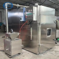 Machine à sécher et fumer la viande (bœuf, poisson, poisson-chat, fruits de mer) pour rôtisserie commerciale, à vendre