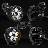 Lampes LED Haute Puissance Moto Blanc Jaune DRL Phare Projecteur Feux Auxiliaires pour ADV BMW GS 1250 Adventure