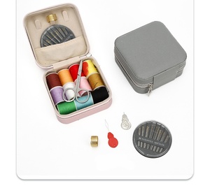 Kit de couture kit portable pour adultes, sac à fermeture éclair, aiguille et <span class=keywords><strong>fil</strong></span> Accessoires de couture pour la maison, les voyages et les urgences - Product Image 2