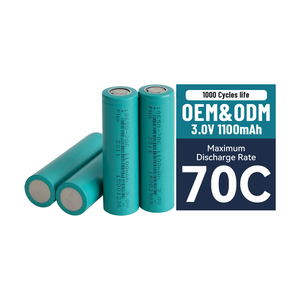 เซลล์แบตเตอรี่โซเดียมไอออน High Rate 18650 3.0V 3V 1100mAh สำหรับรถยนต์ไฟฟ้า CATL 70C SIB ประเภทสินค้า แบตเตอรี่โซเดียมไอออน - Product Image 1