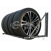 Porte-pneus réglable pliable pour Garage, multi-pneus, pliable et mural, rangement
