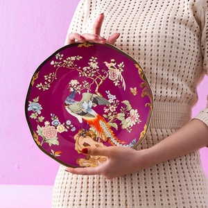 Juego de Vajilla de Porcelana Fina de Lujo para Sala de Estar, Decoración del Hogar con Aves de la Suerte Clásicas Chinas, 11 Piezas, Venta al por Mayor - Product Image 3