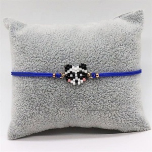 Moyamiya Tùy Chỉnh Phụ Kiện Miyuki Hạt Của Phụ Nữ Dễ Thương Thời Trang Đính Cườm Vòng Tay Đồ Trang Sức Quà Tặng Có Tính năng Động Vật Vật Nuôi Mèo Thỏ - Product Image 4