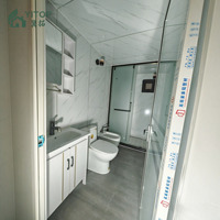 Rumah Modular Mini Portabel YITOP, Vila dan Kantor Kontainer Baja Prefabrikasi Modern, Hunian Mobile Lipat yang Dapat Dipindahkan