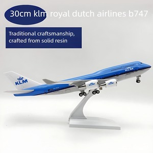 โมเดลเครื่องบินจำลองโบอิ้ง 747 สเ<span class=keywords><strong>ก</strong></span>ล 1:250 ขนาด 30 ซม. ทำจา<span class=keywords><strong>ก</strong></span>เรซิ่น แบบตั้งโชว์ - Product Image 2