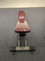 Banc horizontal réglable en métal, stable, pour entraînement de force, équipement de fitness multifonctionnel