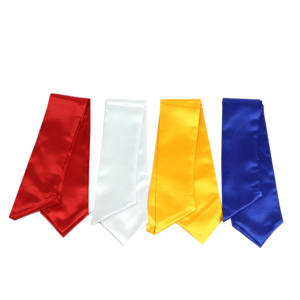 Polyester Satin Personnalisé École Récompense Badge Imprimé Graduation Étoles Sash Ruban Rosette Cou Rosette - Product Image 6