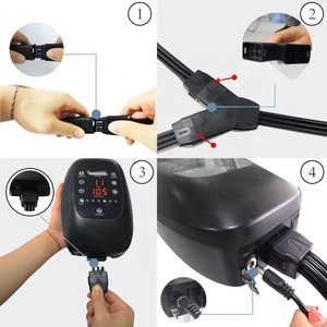 リカバリーブーツ エアコンプレッションセラピー スポーツリカバリー 循環とリラクゼーションのためのブーツ エアコンプレッションレッグマッサージャー - Product Image 2