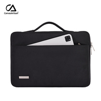 360 ℃   Sac pour ordinateur portable à protection intégrale, sac pour ordinateur portable fin, housse pour ordinateur portable avec poignée pour MateBook ThinkBook