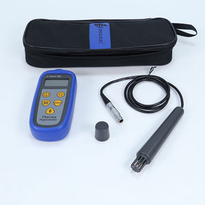 Medidor de Temperatura y Humedad de Alta Calidad, Larga Duración de la Batería, Instrumento Duradero para Pruebas y Calibración de Sistemas HVAC - Product Image 5