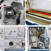 Tour à métaux universel CD6241, tour horizontal manuel 1000 mm 1500 mm avec banc à trempage par induction et frein à pied