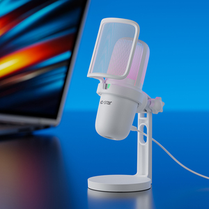 2023 nuevo micrófono de estudio RGB micrófonos para juegos micrófono de condensador buena calidad precio de fábrica para transmisión en vivo - Product Image 3