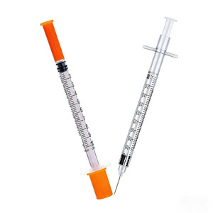 Jeringa Veterinaria Desechable de Plástico de 0.3ml, 0.5ml y 1ml, Precio de Jeringa <span class=keywords><strong>para</strong></span> <span class=keywords><strong>Insulina</strong></span> - Product Image 1