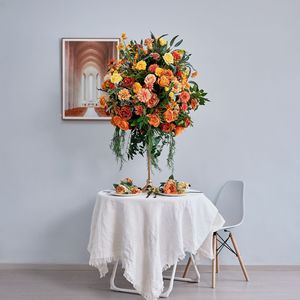 New 60cm Oversized Wedding Table Decoration Floral Arrangement Wedding Stage Placement Mall <b>Display</b> <b>Artificial</b> Simulated <b>Flower</b> - Product Image 4