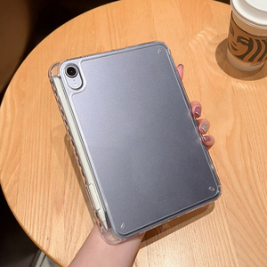 Para <span class=keywords><strong>iPad</strong></span> <span class=keywords><strong>Mini</strong></span> A17 Pro funda 2024 <span class=keywords><strong>Mini</strong></span> 7 funda transparente para tableta para <span class=keywords><strong>iPad</strong></span> <span class=keywords><strong>Mini</strong></span> 6 8,3 <span class=keywords><strong>pulgadas</strong></span> <span class=keywords><strong>2021</strong></span> Mini6 funda transparente con portalápices - Product Image 2
