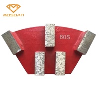 Disque de meulage Cassani Metal Bond 5 segments pour outils diamantés en marbre de pierre