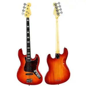 Ariosemusic AKB-02 Trung Quốc nhà máy nhà sản xuất 4 Strings Bass Guitar với dịch vụ tùy chỉnh