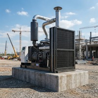 800kW Wassergekühlter ATS Ferngesteuerter Auto-Start Notstrom-Backup Shangchai 3-Phasen Dieselgenerator