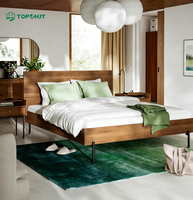Solution clé en main pour projets d'appartements et design d'intérieur sur mesure, mobilier complet pour toute la maison, ensemble de chambre à coucher en bois massif antique
