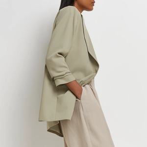 2022 moda de alta calidad de manga larga Blazer traje de Oficina Ropa Formal señoras trajes de mujer Blazer de negocios - Product Image 3