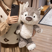 Nouveauté 2026 : Peluche créative Loup en peau de mouton, Grand Loup méchant et Mouton endormi, Poupée en peluche, Cadeau animal mignon
