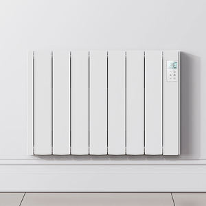 Radiateur <span class=keywords><strong>de</strong></span> <span class=keywords><strong>chauffage</strong></span> vertical segmenté intelligent contrôlable par Wi-Fi avec panneau <span class=keywords><strong>de</strong></span> commande tactile pour la maison et l'hôtel - Product Image 3