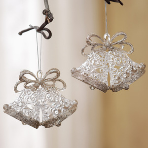 Adornos Acrílicos para Árbol de Navidad, Campanas, Calabazas, Carruajes, Bailarinas, Decoración Navideña - Product Image 3