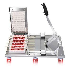 Máquina Manual Comercial para Hacer Brochetas de Carne Tipo Horizontal para Brochetas de Cordero, Res, Pollo, etc. - Product Image 3